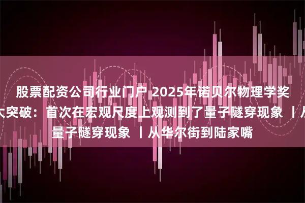 股票配资公司行业门户 2025年诺贝尔物理学奖授予量子领域重大突破：首次在宏观尺度上观测到了量子隧穿现象 丨从华尔街到陆家嘴
